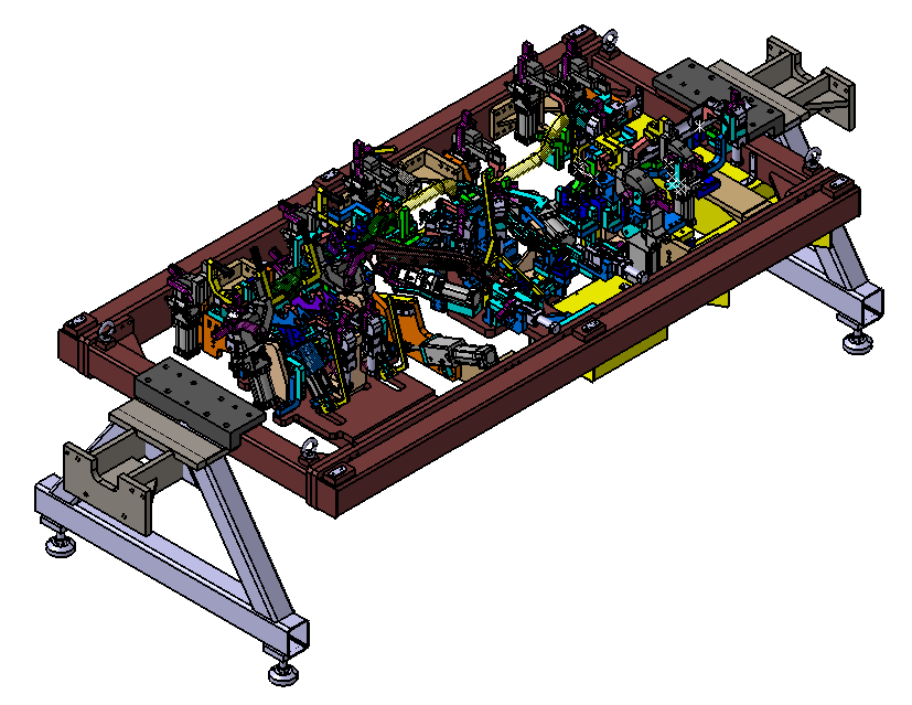 European Series-Arc Welding-Instrument Panel Fixture